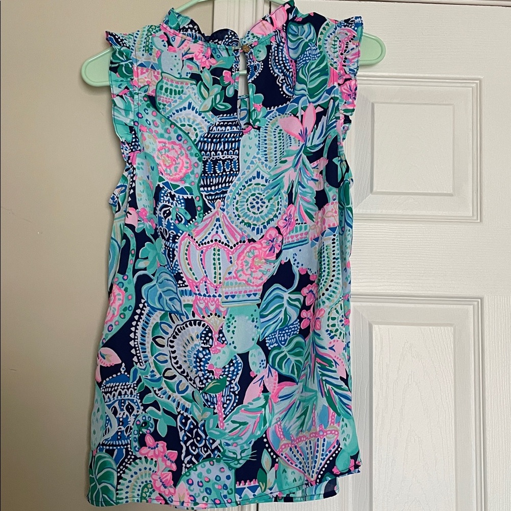 Lilly Pulitzer Talisa Top - Picture 3 of 4